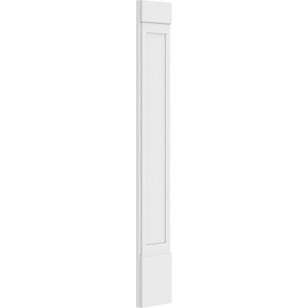 Ekena Millwork 2 in. D x 12 in. W x 82 in. L Primed Polyurethane Pilaster (1- Pack)