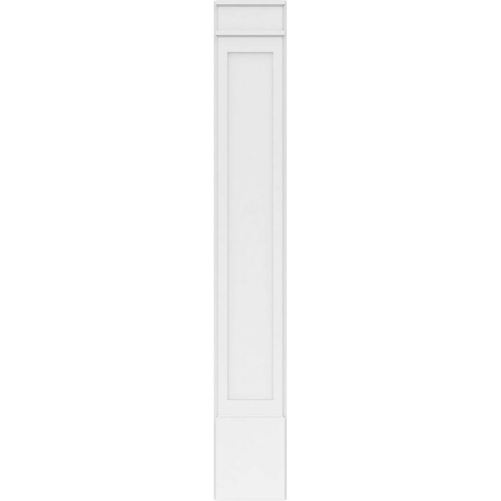 Ekena Millwork 2 in. D x 12 in. W x 82 in. L Primed Polyurethane Pilaster (1- Pack)