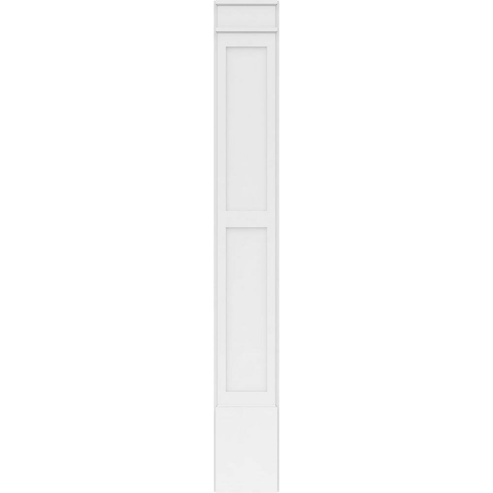 Ekena Millwork 2 in. D x 12 in. W x 90 in. L Primed Polyurethane Pilaster (1- Pack)