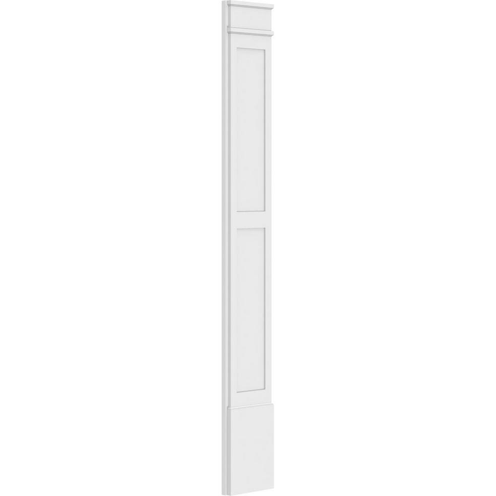 Ekena Millwork 2 in. D x 12 in. W x 90 in. L Primed Polyurethane Pilaster (1- Pack)