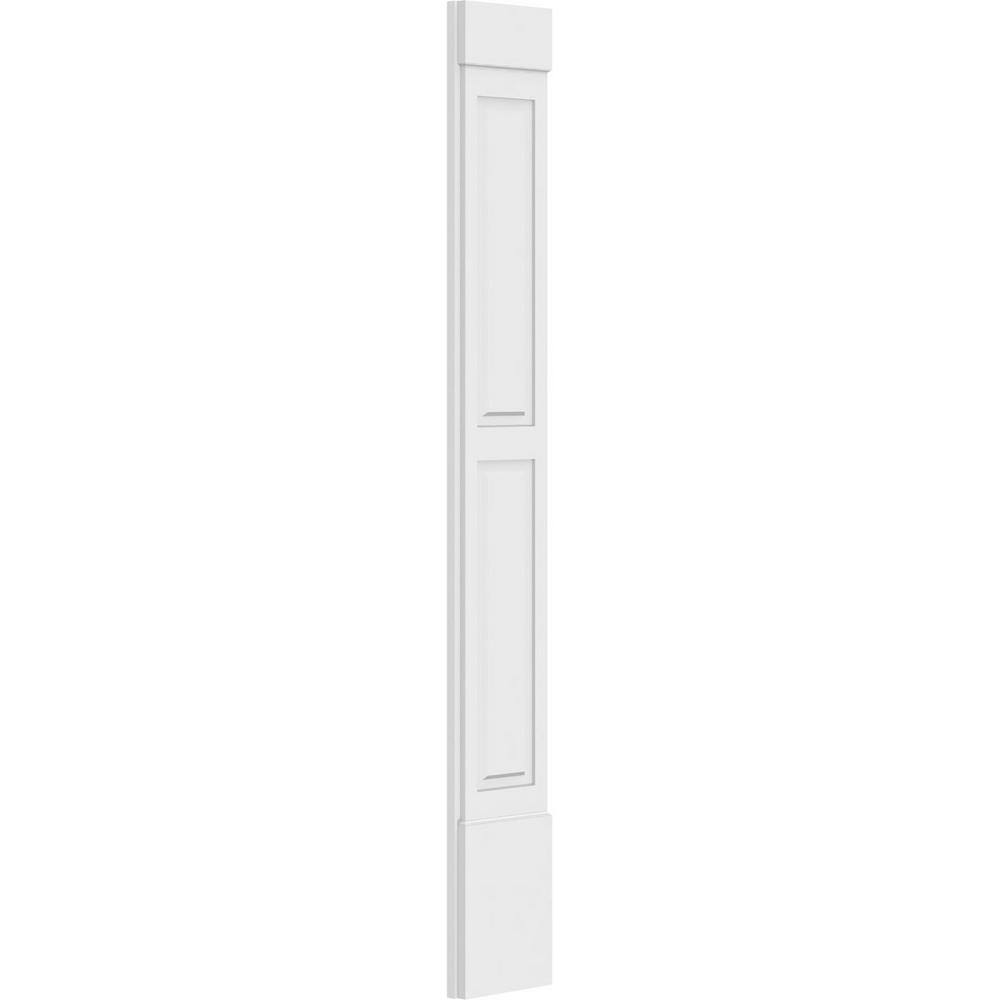 Ekena Millwork 2 in. D x 12 in. W x 90 in. L Primed Polyurethane Pilaster (1- Pack)