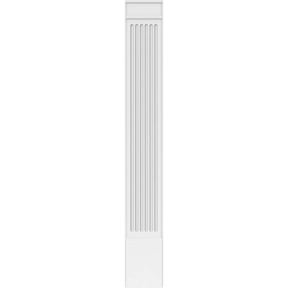 Ekena Millwork 2 in. D x 12 in. W x 90 in. L Primed Polyurethane Pilaster 1- Pack