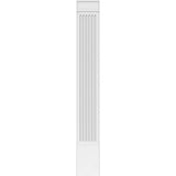 Ekena Millwork 2 in. D x 12 in. W x 90 in. L Primed Polyurethane Pilaster 1- Pack