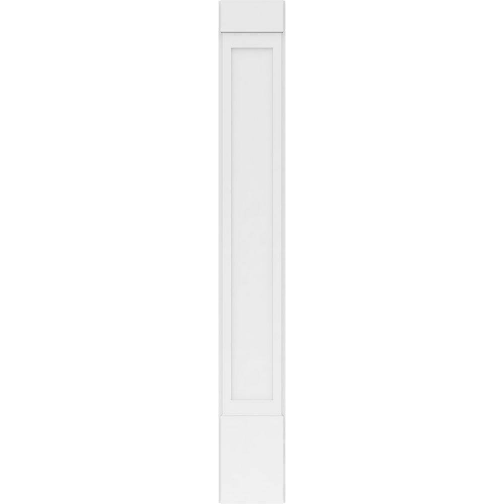 Ekena Millwork 2 in. D x 12 in. W x 90 in. L Primed Polyurethane Pilaster (1- Pack)