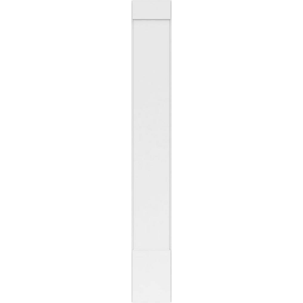 Ekena Millwork 2 in. D x 12 in. W x 90 in. L Primed Polyurethane Pilaster (1- Pack)