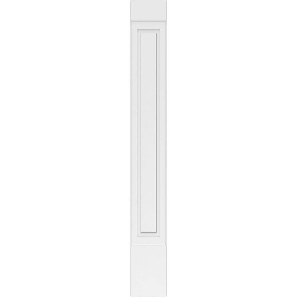 Ekena Millwork 2 in. D x 12 in. W x 96 in. L Primed Polyurethane Pilaster 1-Pack