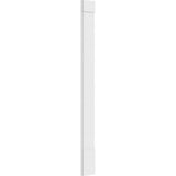 Ekena Millwork 2 in. D x 12 in. W x 120 in. L Primed Polyurethane Pilaster 1- Pack