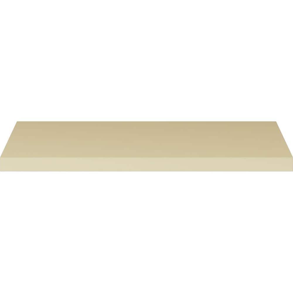 Ekena Millwork 3-1/4 in. x 3-1/4 in. x 94-1/2 in. Polyurethane Fleur De Lis Crown Moulding