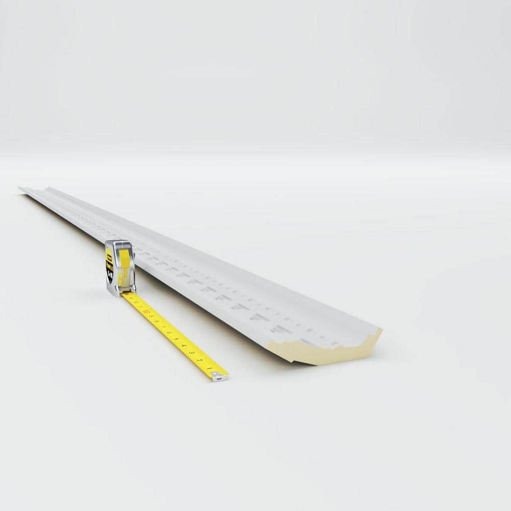 Ekena Millwork 2-7/8 in. x 4-3/8 in. x 94-1/2 in. Polyurethane Heaton Crown Moulding