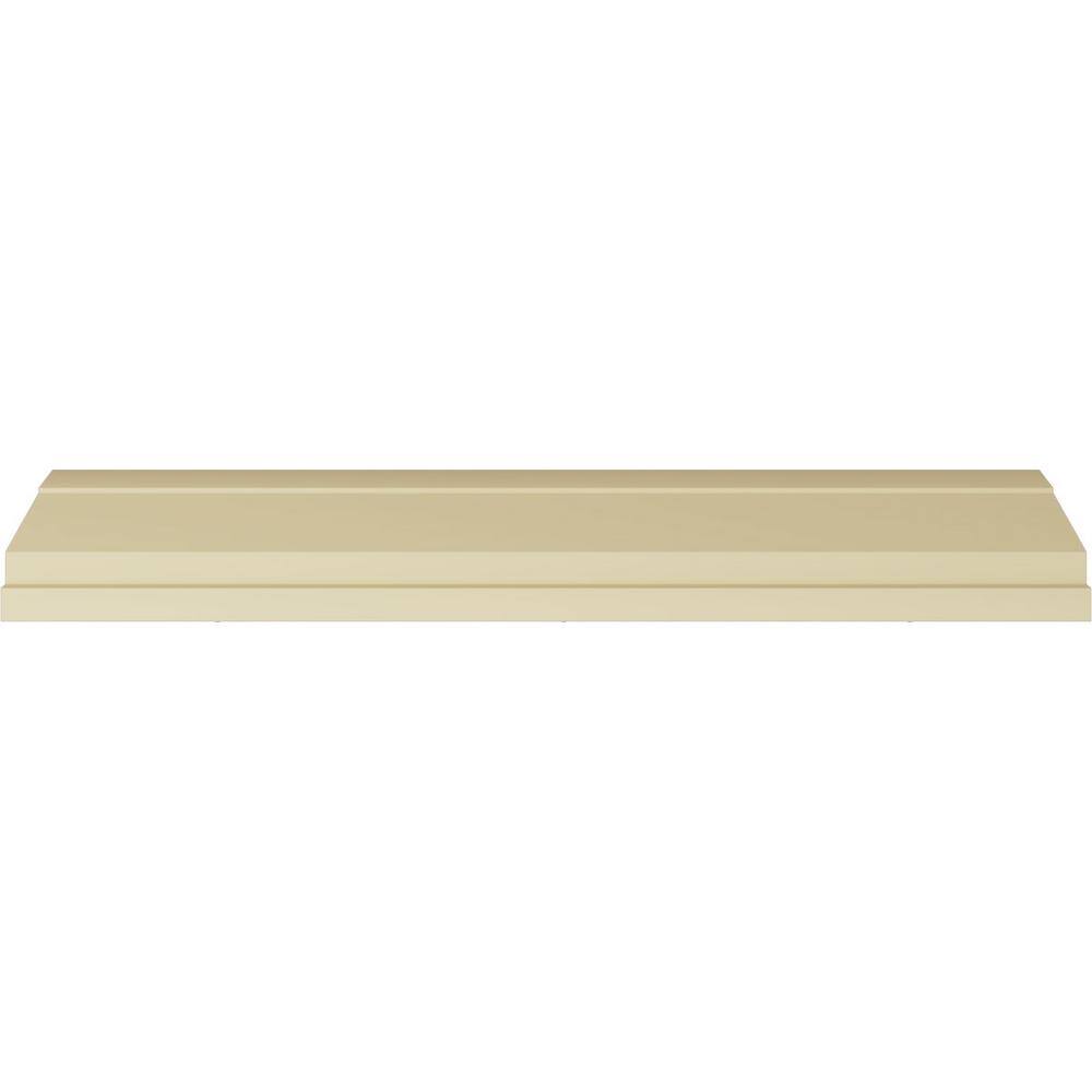 Ekena Millwork 6-1/4 in. x 5-1/4 in. x 94-1/2 in. Polyurethane Monique Crown Moulding