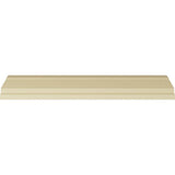 Ekena Millwork 6-1/4 in. x 5-1/4 in. x 94-1/2 in. Polyurethane Monique Crown Moulding