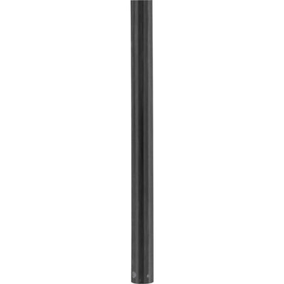 36 in. Black Chrome Ceiling Fan Downrod - Super Arbor