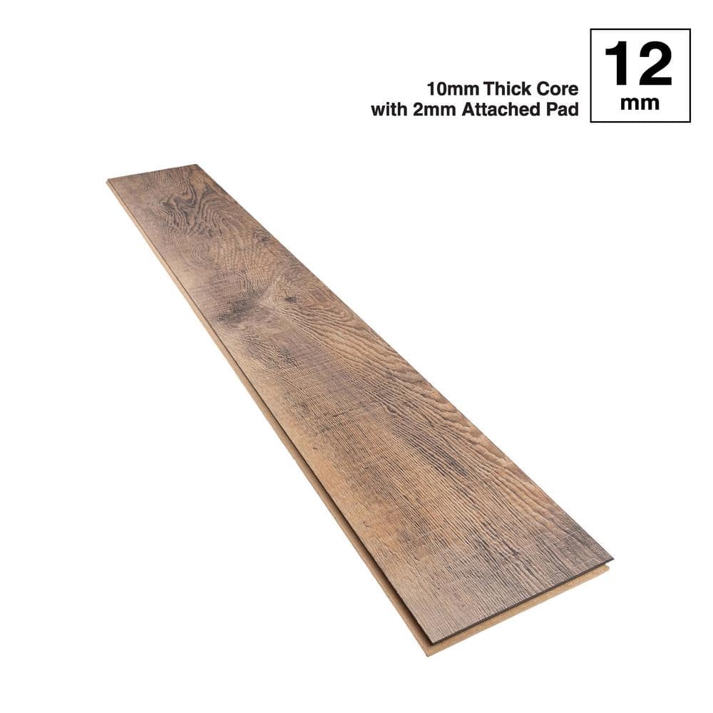 Krono Original Fair Locomotive Wood 12 mm T x 8 in. W Waterproof Laminate Wood Flooring (15.9 sqft/case)