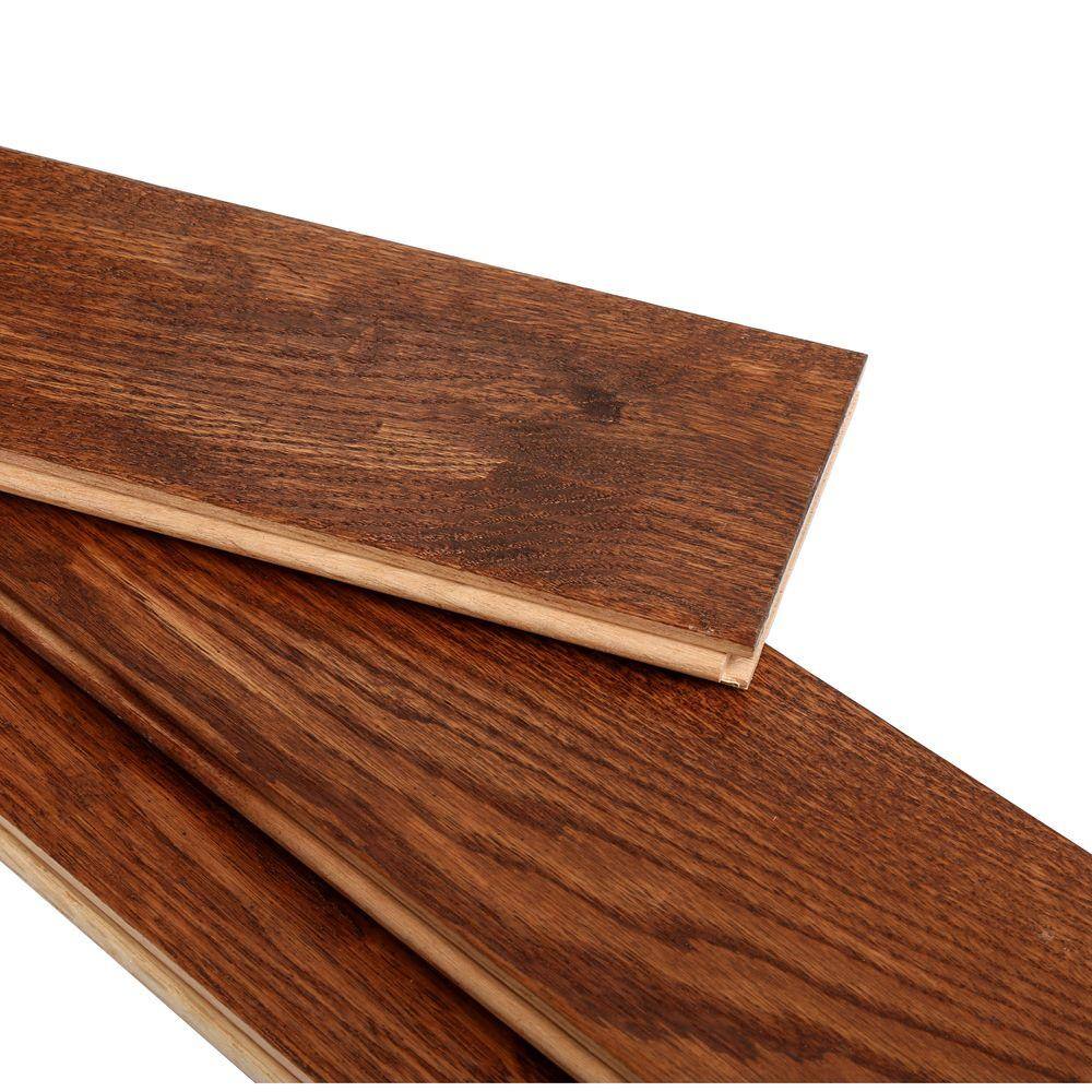 Bruce American Vintage Fall Classic Oak 3/4 in. T x 5 in. W Scraped Solid Hardwood Flooring (23.5 sq.ft./ctn)