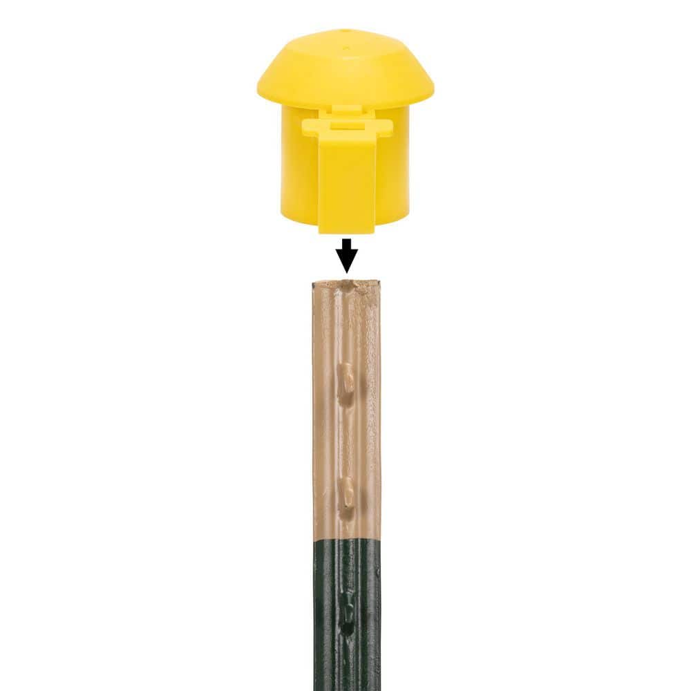 FARMGARD T-Post Cap and Insulator (10 Pack)