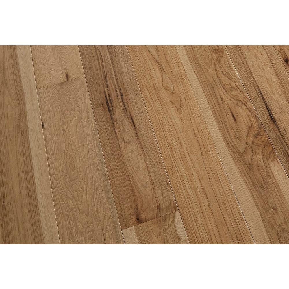 ASPEN FLOORING Farrow Hickory 1/2 in. T x 7.5 in. W Water Resistant Wire Brushed Engineered Hardwood Flooring (31.09 sqft/case)