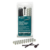 FastenMaster Collated Cortex Hidden Fastening System for Veranda Decking - 2-1/2 in. Cortex screws and plugs in Stone Gray (50 LF)
