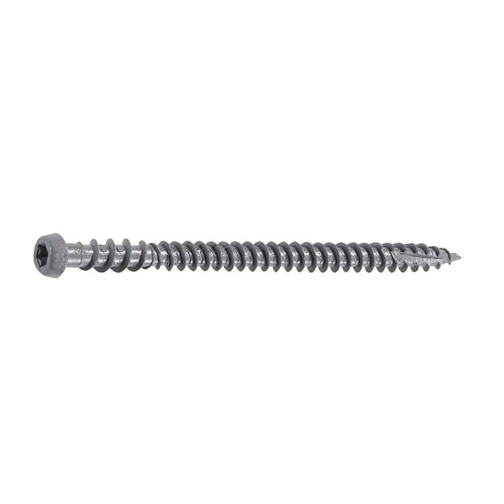 FastenMaster TrapEase 3 Deck Screws for Trex Select Decking – 2-1/2 inch color matched deck screws – Pebble (75 Pack)