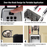 5422D 7.9 cu in. Set Your Own Combination Portable Push Button Lock Box - Super Arbor
