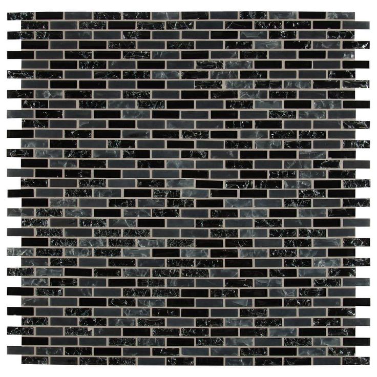 MSI Glissen 12 in. x 12 in. x 6mm Glass Mesh-Mounted Mosaic Tile (15 sq. ft./case)