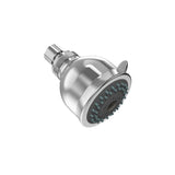 2-Spray Settings 2.92 in. Wall Mount Fixed Adjustable Shower Head in Chrome - Super Arbor