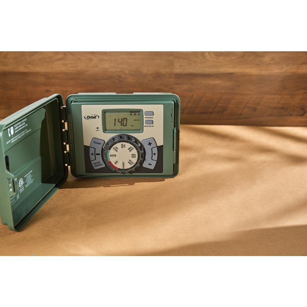 4-Station Easy-Set Logic Indoor/Outdoor Irrigation Controller - Super Arbor