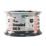 500 ft. 14/19 Black Stranded THHN Cable - Super Arbor