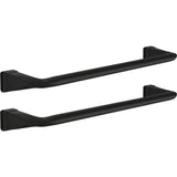 Everly 60 in. x 59-1/4 in. Mod Semi-Frameless Sliding Bathtub Door in Matte Black and 1/4 in. (6mm) Clear Glass - Super Arbor