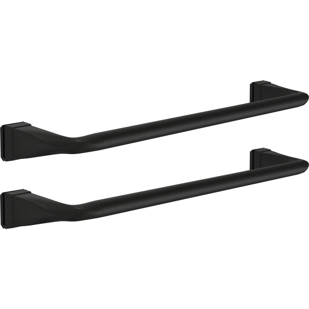 Everly 60 in. x 59-1/4 in. Mod Semi-Frameless Sliding Bathtub Door in Matte Black and 1/4 in. (6mm) Transition Glass - Super Arbor