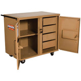 44 in. 4-Drawer Rolling Work Bench - Super Arbor