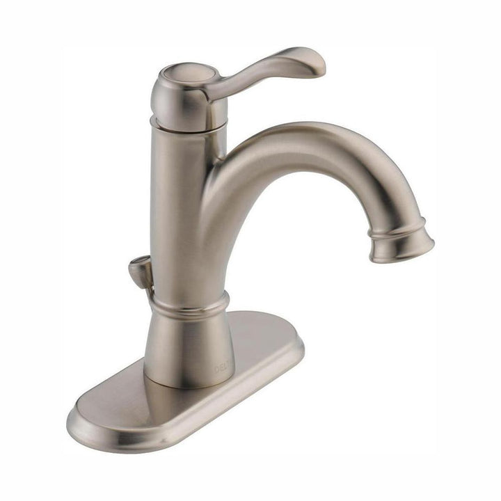 Porter Single Hole Single-Handle Bathroom Faucet in Brushed Nickel - Super Arbor