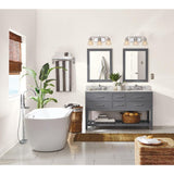 3-Light Chrome Bath Vanity Light