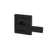Custom Northbrook Matte Black Upland Trim Combined Interior Door Lever - Super Arbor