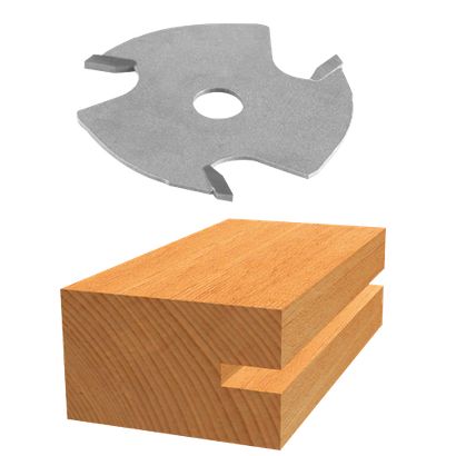 Bosch 1/16-in 3-Wing Slot Cutter