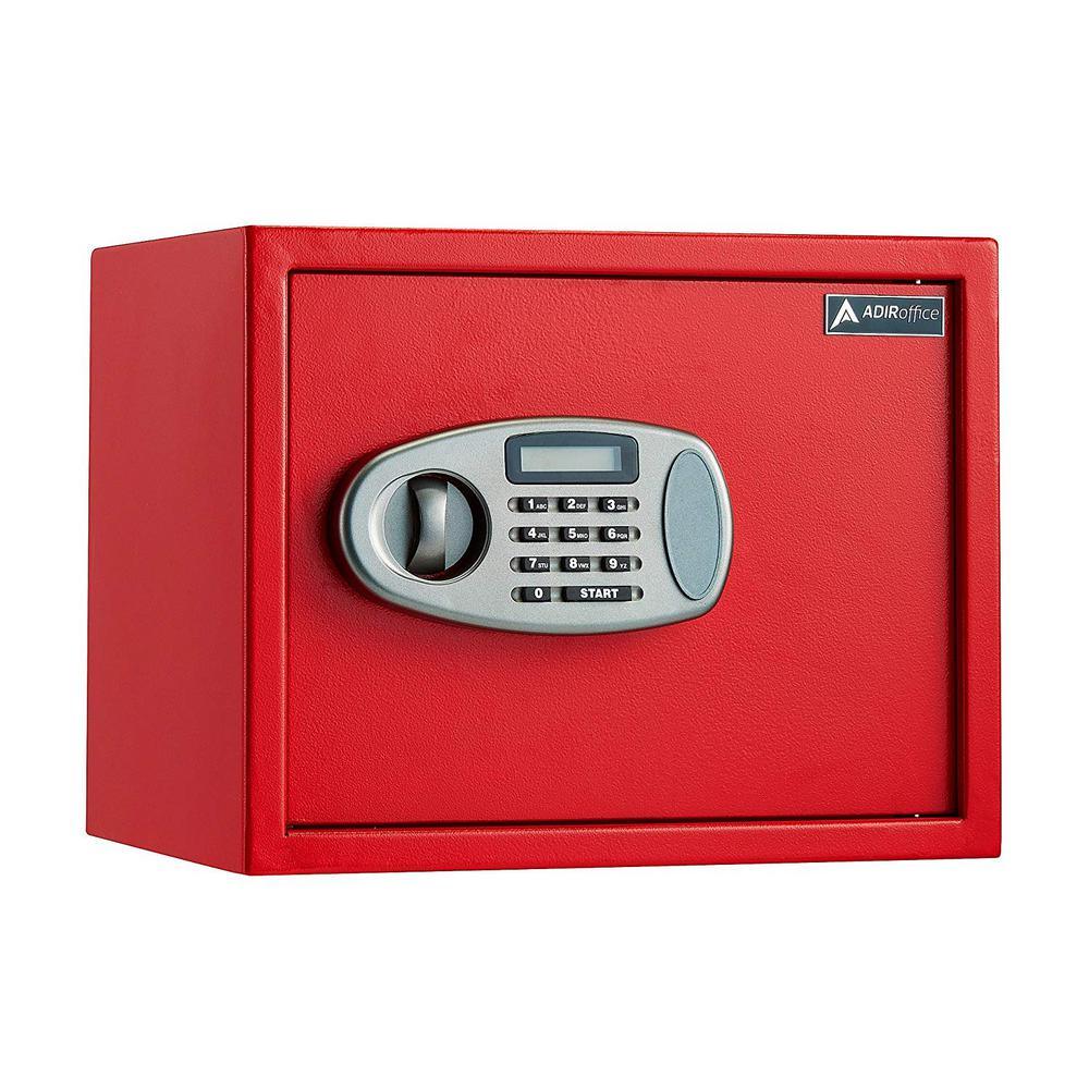 1.25 cu. ft. Steel Security Safe with Digital Lock, Black - Super Arbor