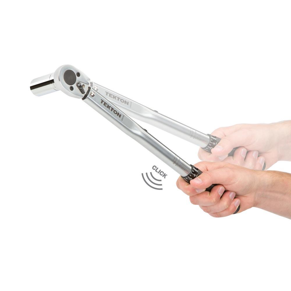 3/8 in. Drive Click Torque Wrench (10-80 ft.-lb.) - Super Arbor