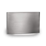 4-Watt Horizontal Scoop 1-Light Line Voltage Brushed Nickel LED Stair Light or Wall Light, 3000K