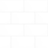 White 12 in. x 24 in. Matte Porcelain Floor and Wall Tile (11.64 sq. ft./Case)