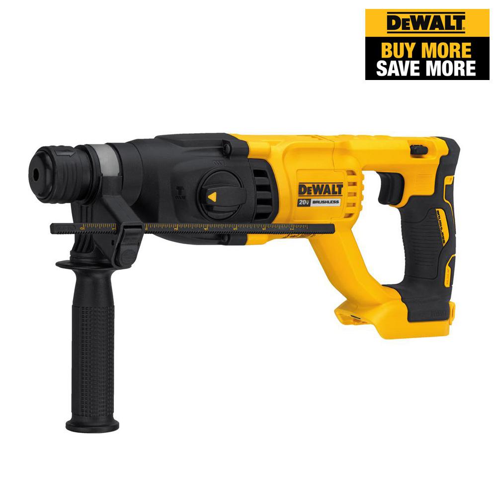 20-Volt MAX XR Lithium-Ion Cordless 1 in. SDS-Plus Brushless D-Handle Concrete & Masonry Rotary Hammer (Tool-Only) - Super Arbor