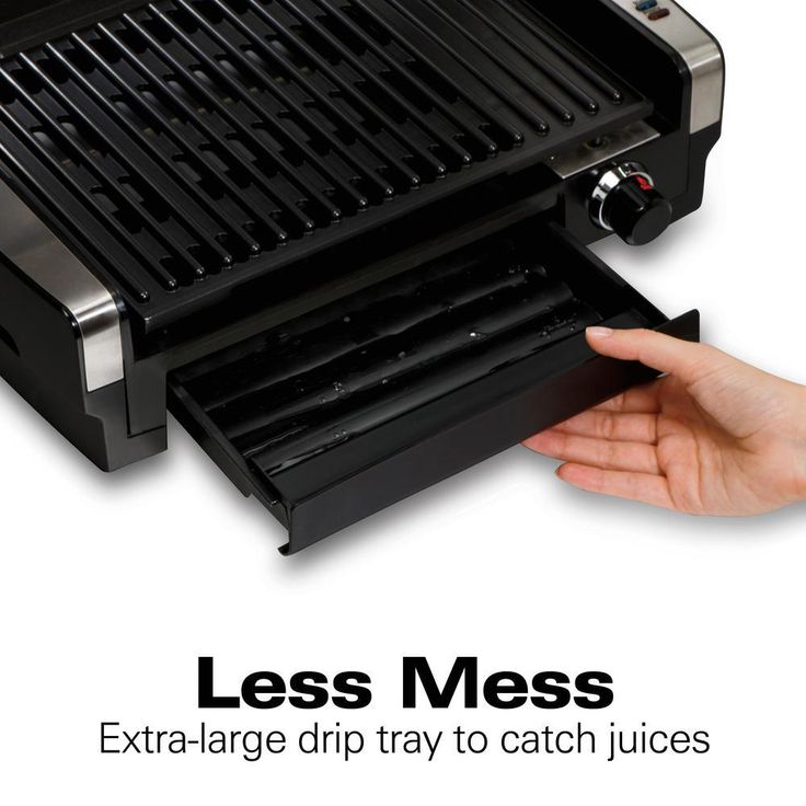 Searing Grill 118 in. Stainless Steel Indoor Grill with Non-Stick Plates