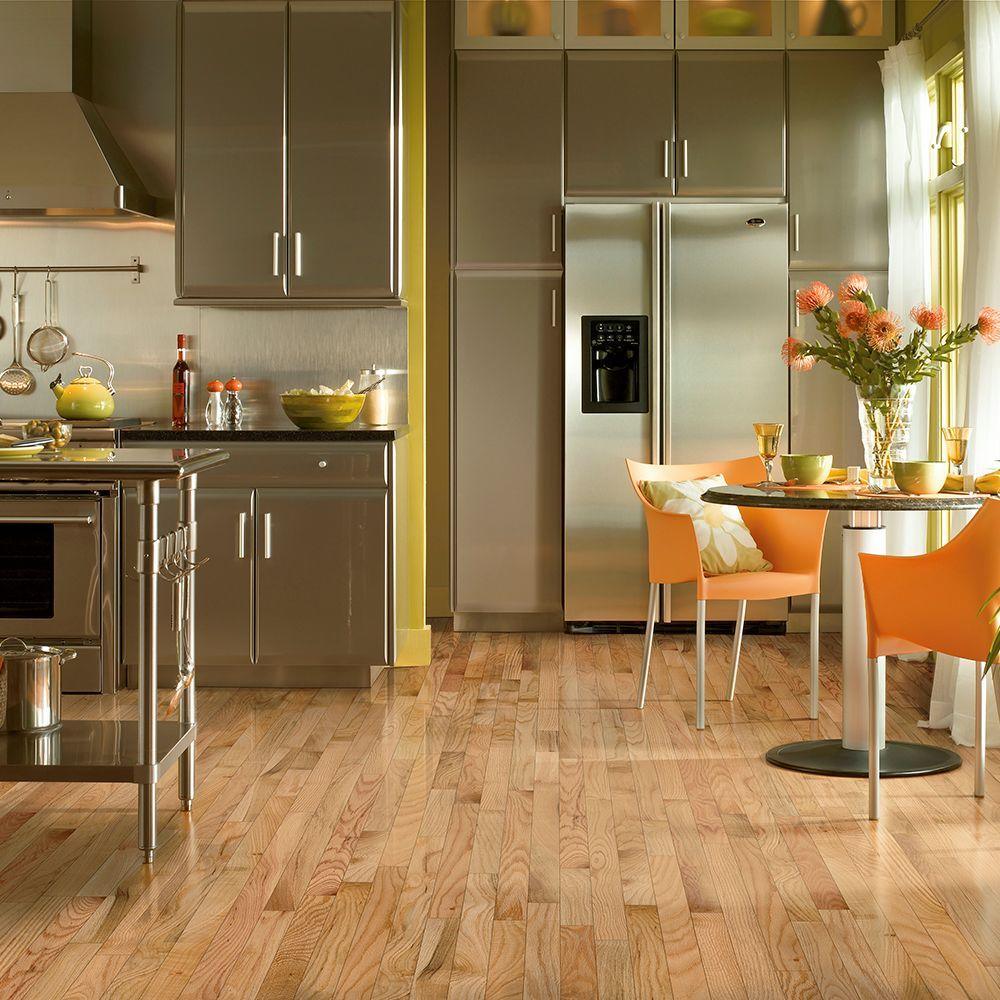 Bruce Oak Rustic Natural 3/4 in. Thick x 2-1/4 in. Wide x Varying Length Solid Hardwood Flooring (20 sq. ft. / case) - Super Arbor