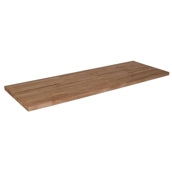 Unfinished Birch 8 ft. L x 25 in. D x 1.5 in. T Butcher Block Countertop