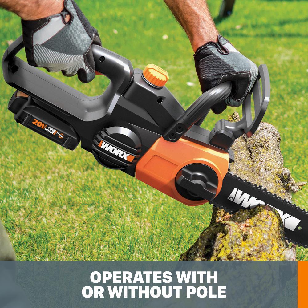 POWER SHARE 20-Volt Worxsaw 3-3/8 in. Compact Circular Saw (Tool Only) - Super Arbor