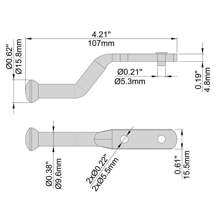 Everbilt Black Decorative Gate Tee Hinge and Latch Set