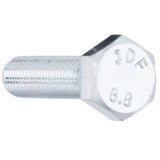 M10-1.25 x 40 mm Class 8.8 Zinc Plated Hex Bolt - Super Arbor