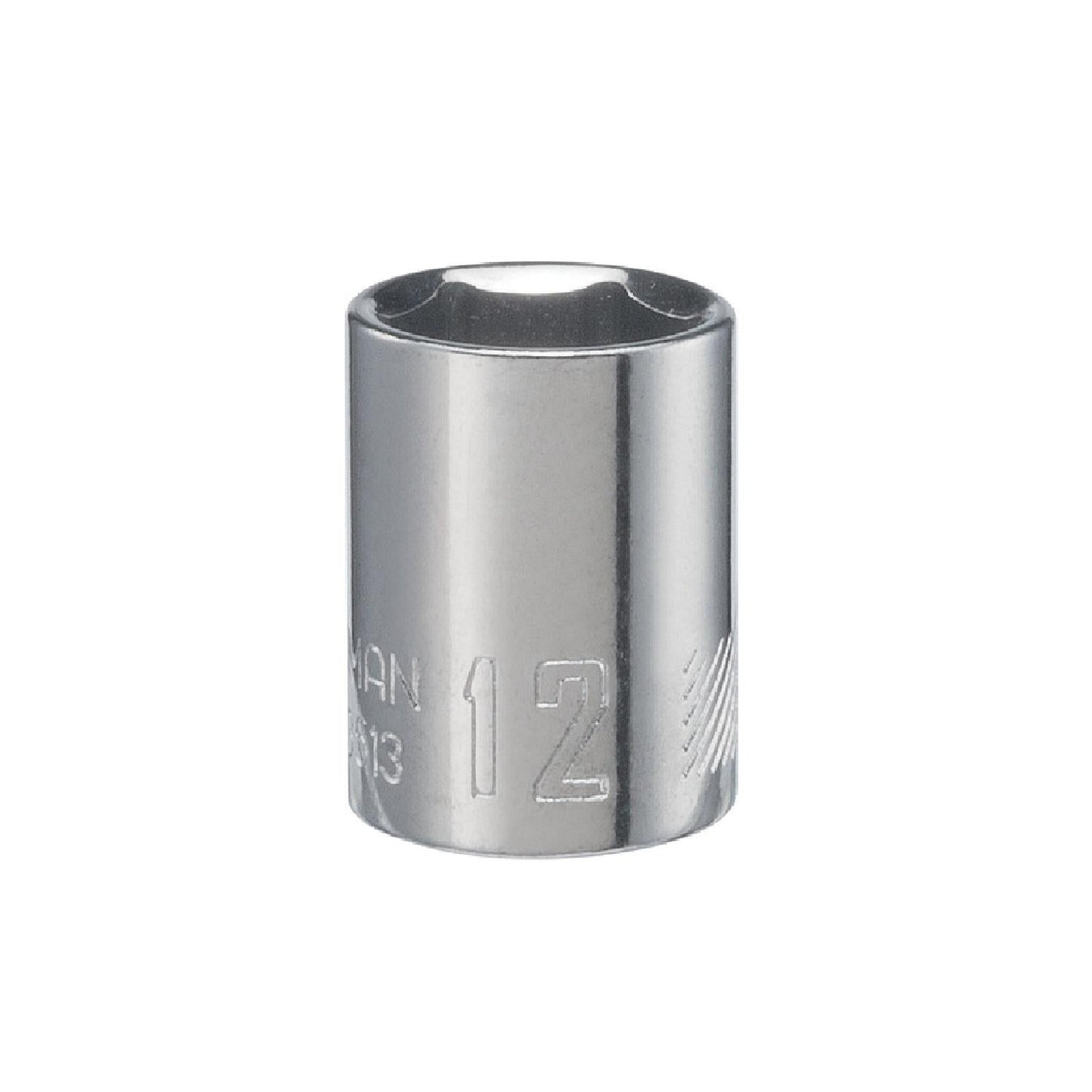 Craftsman 12mm Metric 6-Point Shallow Socket, 1/4 in. Drive