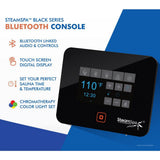 Black Series Bluetooth 12kW QuickStart Steam Bath Generator Package in Oil Rubbed Bronze - Super Arbor
