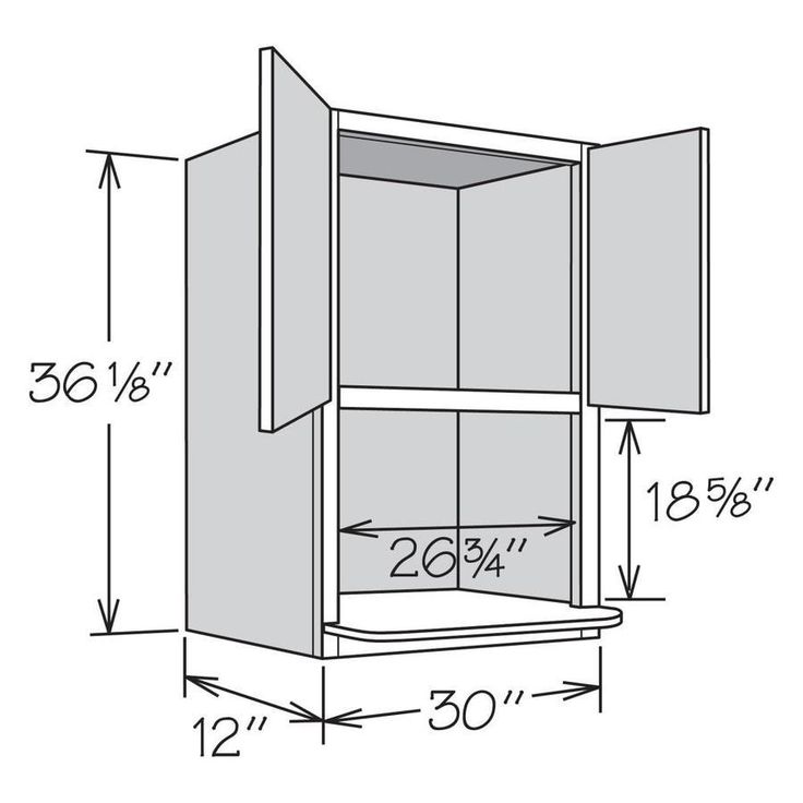 allen + roth Aveley 30-in W x 36.125-in H x 12-in D Linen Maple Door Wall Semi-Custom Cabinet