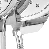Spectra 4-spray 9.5 in. Dual Shower Head and Handheld Shower Head in Chrome