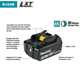 Makita 18V LXT Lithium‑Ion 3.0Ah Battery (3‑Pack)